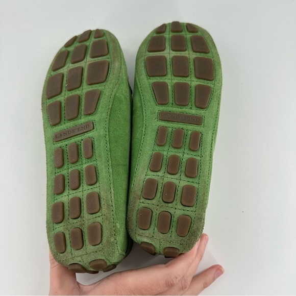 Lands end womens flats size 6 36 Kelly suede old money driving loafers coastal - Picture 6 of 11